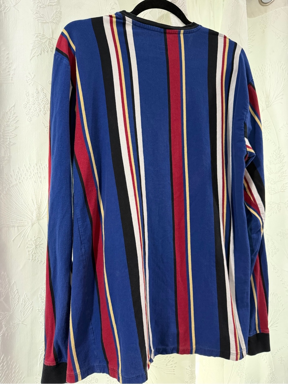 XLarge Graphic Tee in Red, Black & Blue with White Print